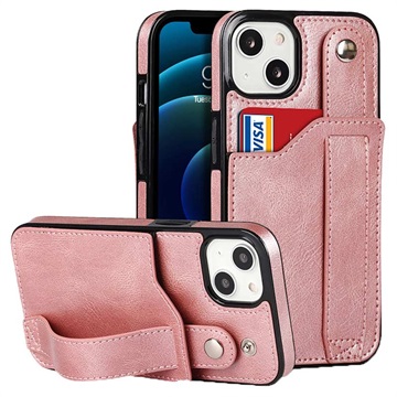 iPhone 13 Mini gecoat TPU-hoesje met RFID - rosÃ©goud