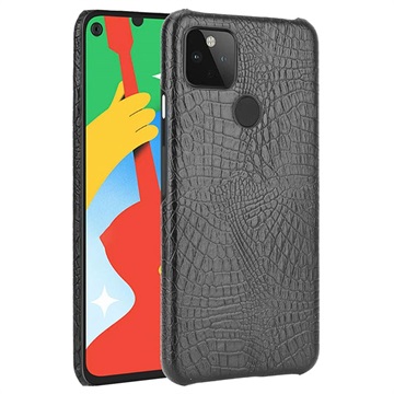 Krokodil Series Google Pixel 4a 5G Cover - Zwart