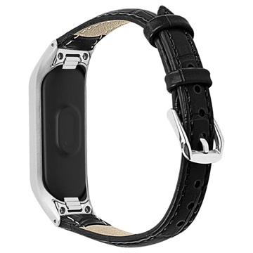 Crocodile Series Samsung Galaxy Fit e lederen band - zwart