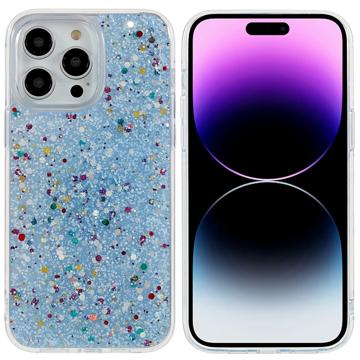 Dfans Starlight Shining iPhone 14 Pro Max Hybride Hoesje - Blauw