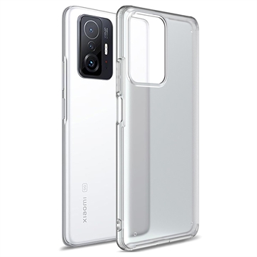 Xiaomi 11T/11T Pro Defense Series Hybride Hoesje - Doorschijnend