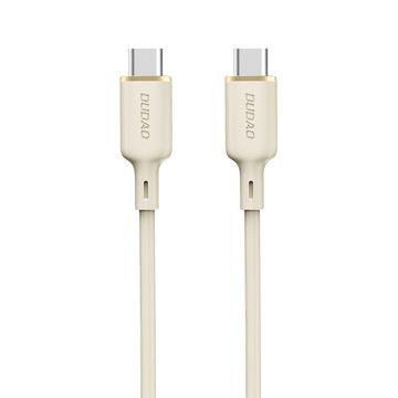 Dudao L7SCC1M USB-C naar USB-C kabel - 100W, 1m - Wit