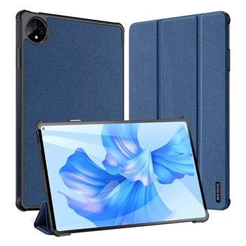 Dux Ducis Domo Huawei MatePad Pro 11 (2022) Tri-Fold Smart Folio Hoesje - Blauw