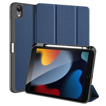 Dux Ducis Domo iPad 10.2 (2022) Tri-Fold Smart Folio Case - Blauw