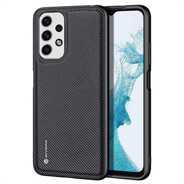 Dux Ducis Fino Samsung Galaxy A23 Hybrid Case - Zwart