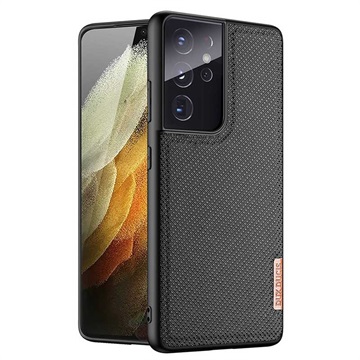 Dux Ducis Fino Samsung Galaxy S21 Ultra 5G Hybrid Case - Zwart