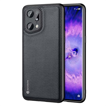 Dux Ducis Fino Series Oppo Find X5 Pro Hybrid Hoesje - Zwart