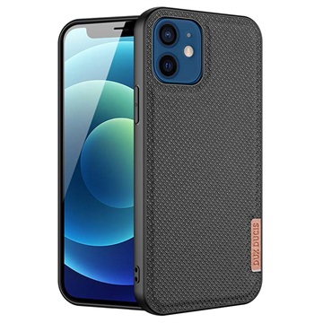 Dux Ducis Fino Series iPhone 12 Mini Hybrid Case - Zwart