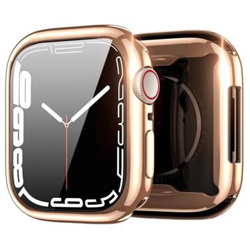 Dux Ducis Samo Apple Watch SE (2022)/SE/6/5/4 TPU Case met Screenprotector - 44mm - RosÃ© goud