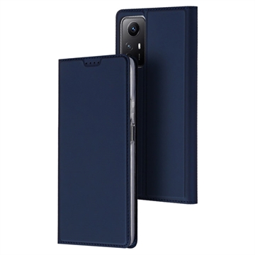 Xiaomi Redmi Note 12S Dux Ducis Skin Pro Flip Hoesje - Blauw