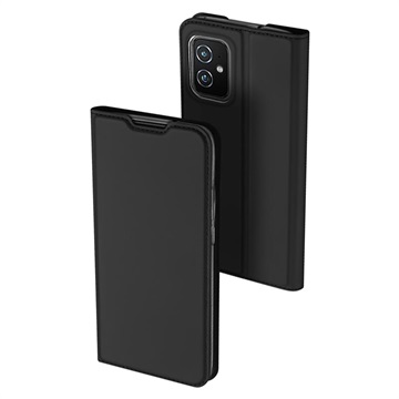 Dux Ducis Skin Pro Asus Zenfone 8 Flip Case - Zwart