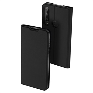 Dux Ducis Skin Pro Huawei Y6p Flip Case - Zwart