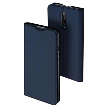 Dux Ducis Skin Pro OnePlus 8 Flip Cover - Blauw