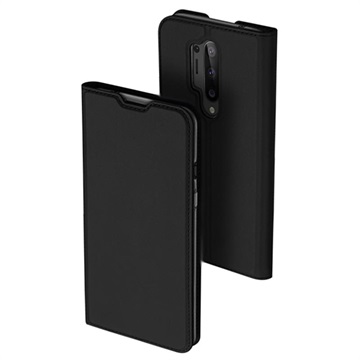 Dux Ducis Skin Pro OnePlus 8 Pro Flip Cover - Zwart