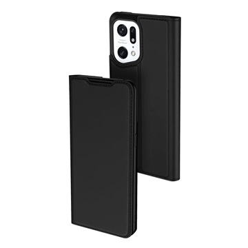 Dux Ducis Skin Pro Oppo Find X5 Pro Flip Case - Zwart