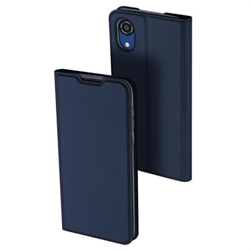 Dux Ducis Skin Pro Samsung Galaxy A03 Core Flip Case - Blauw