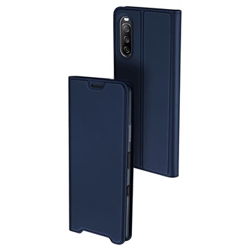 Dux Ducis Skin Pro Sony Xperia 10 III, Xperia 10 III Lite Flip Case - Blauw