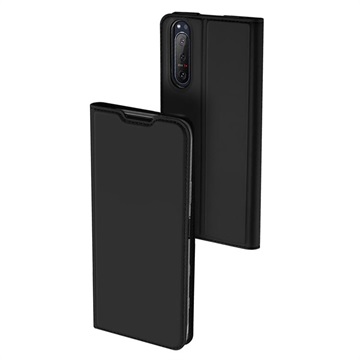 Dux Ducis Skin Pro Sony Xperia 5 II Flip Case - Zwart