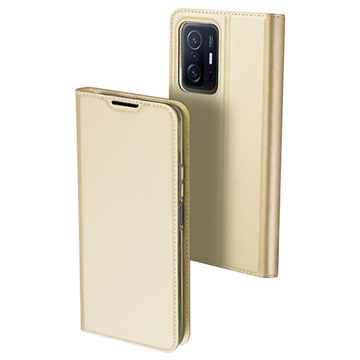 Dux Ducis Skin Pro Xiaomi 11T/11T Pro Flip Case - Goud