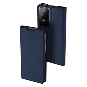 Dux Ducis Skin Pro Xiaomi Poco F4 Flip Case - Blauw