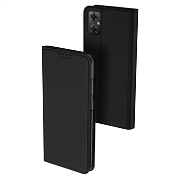 Dux Ducis Skin Pro Xiaomi Poco M4 5G Flip Cover - Zwart