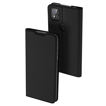 Dux Ducis Skin Pro Xiaomi Redmi 9C, Redmi 9C NFC Flip Case - Zwart