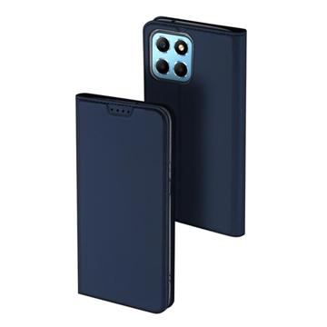 Dux Ducis Skin Pro Honor X8 5G Flip Hoesje - Blauw