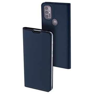 Dux Ducis Skin Pro Motorola Moto G10/G20/G30 Flip Case - Blauw