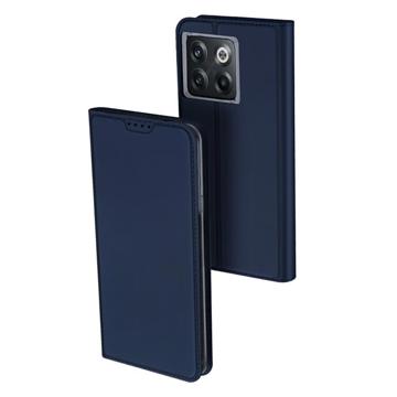 Telefoon Hoesje geschikt voor OnePlus 10T - Dux Ducis Skin Pro Book Case - Blauw