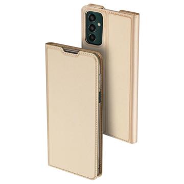 Dux Ducis Skin Pro Samsung Galaxy M13 Flip Hoesje - Goud