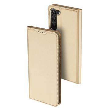 Dux Ducis Skin Pro Samsung Galaxy S23 5G Flip Case - Goud