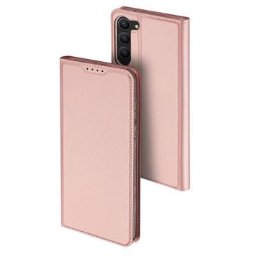 Dux Ducis Skin Pro Samsung Galaxy S23+ 5G Flip Hoesje - Roze