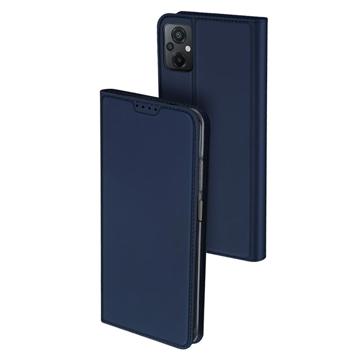 Dux Ducis Skin Pro Xiaomi Poco M5 Flip Hoesje - Blauw