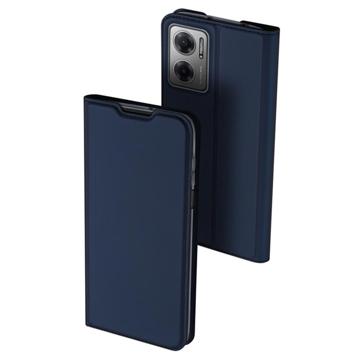Dux Ducis - Telefoon Hoesje geschikt voor Xiaomi Redmi 10 5G Hoes - Skin Pro Book Case - Blauw