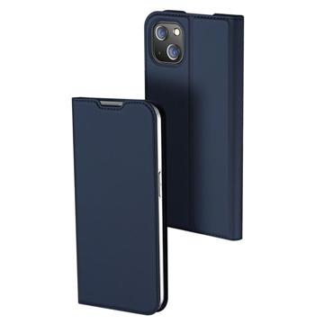 Dux Ducis Skin Pro iPhone 14 Max Flip Hoesje - Blauw