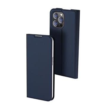 Dux Ducis Skin Pro iPhone 14 Pro Flip Hoesje - Blauw