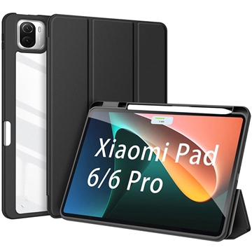 Dux Ducis Toby Xiaomi Pad 6/Pad 6 Pro Tri-Fold Smart Folio Case - Zwart