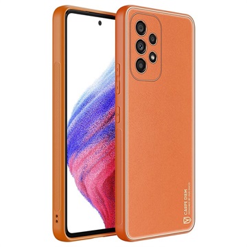 Dux Ducis Yolo Samsung Galaxy A53 5G Hybride Hoesje - Oranje