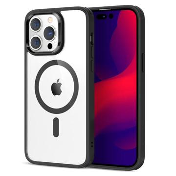 ESR CH HaloLock Mag iPhone 14 Pro Hybride Hoesje - Zwart / Doorzichtig