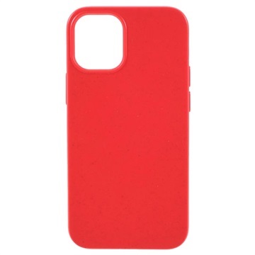 Saii Eco Line iPhone 12 Mini biologisch afbreekbaar hoesje - Rood