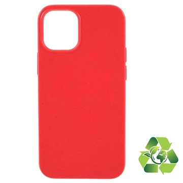 Saii Eco Line iPhone 12/12 Pro biologisch afbreekbaar hoesje - rood