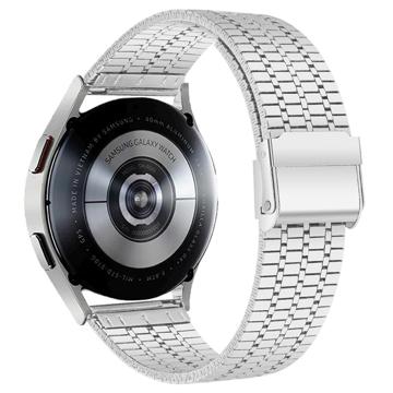 Elegant Universele Smartwatch Roestvrij Stalen Band - 20mm - Zilver