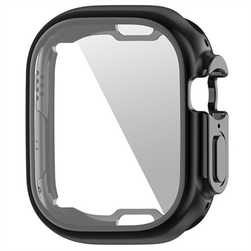 Enkay Apple Watch Ultra TPU Hoesje met Schermbeschermer - 49mm - Zwart