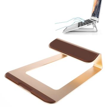 Ergonomische Laptopstandaard/-houder van aluminiumlegering - Goud