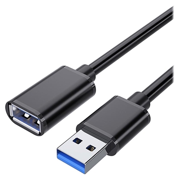 Essager Hoge Snelheid USB 3.0 Verlengkabel - 1m - Zwart