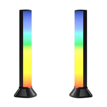 Slimme RGB-lichtbalk met Standaard FW003 - 2 St. - App-bediening