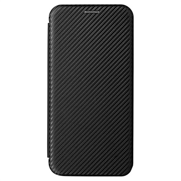 Samsung Galaxy S22+ 5G Flip Case - Koolstofvezel - Zwart