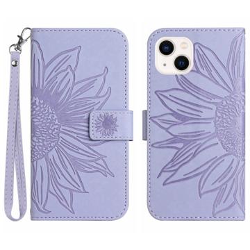 Sunflower Series iPhone 14 Plus Wallet Case - Lichtpaars