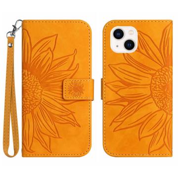Sunflower Series iPhone 14 Plus Wallet Case - Geel