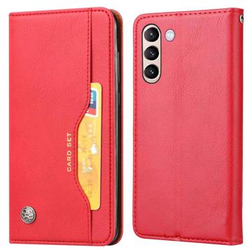 Card Set Series Samsung Galaxy S23+ 5G Wallet Case - Rood